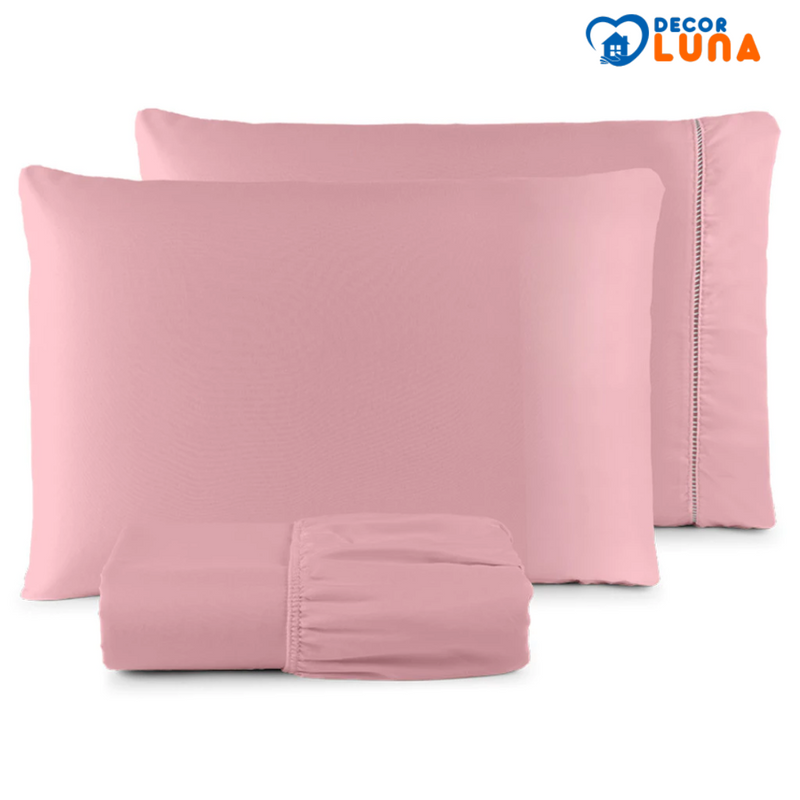 Jogo de Lençol 400 Fios Micropercal – Decor Luna